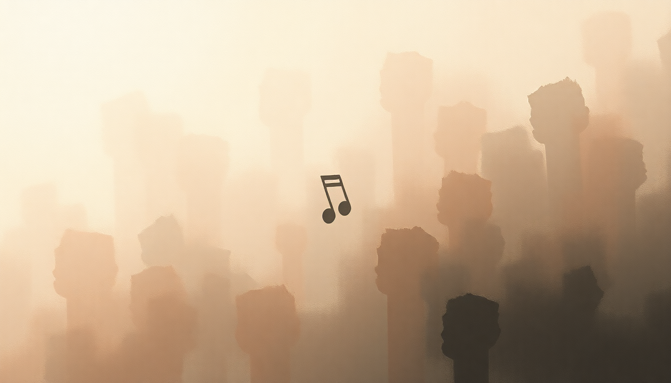 Illustration for Electronic Music Sensory Guide: From Ambient to Industrial