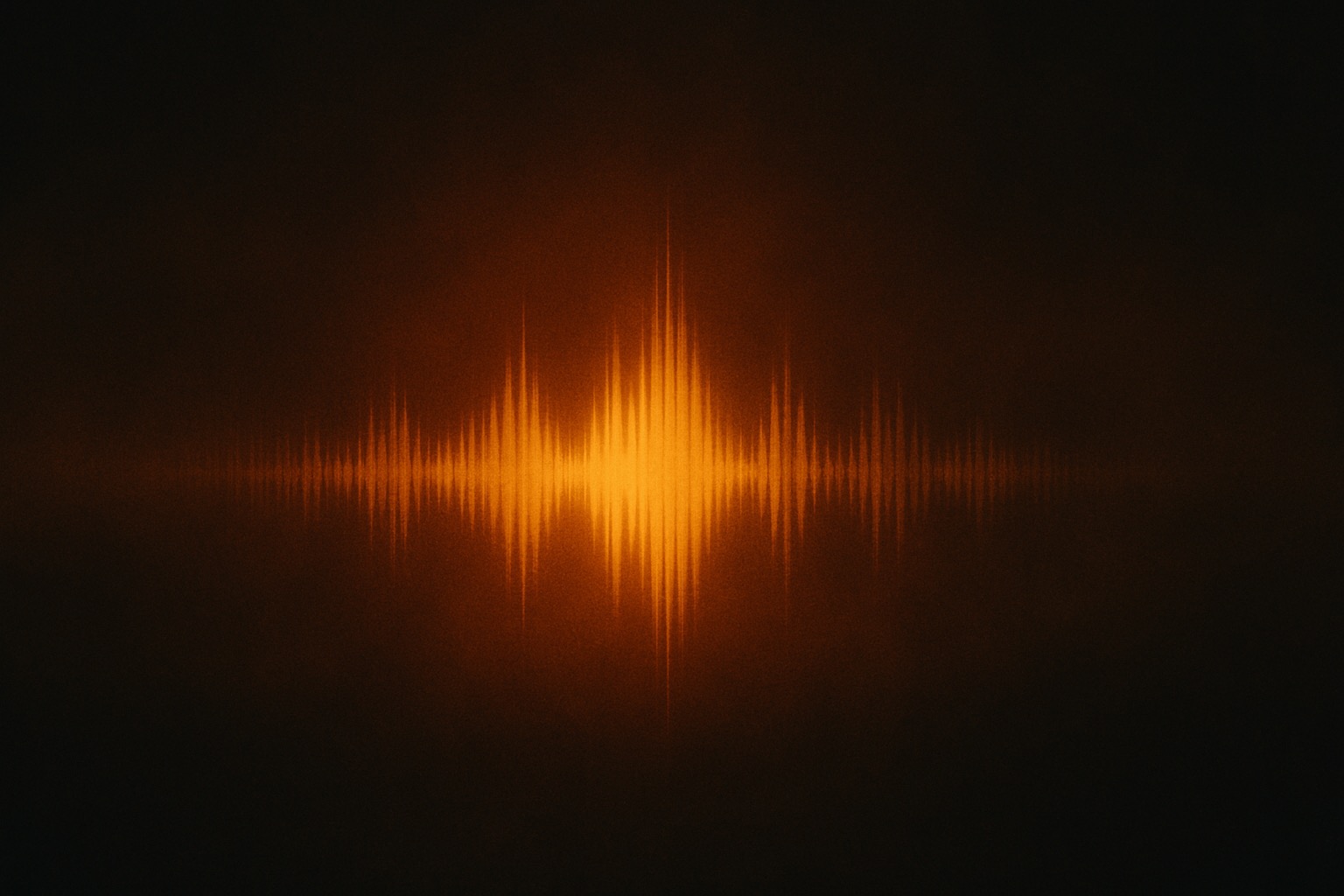 Abstract warm-toned music visualization for this week's rotation, May 2026
