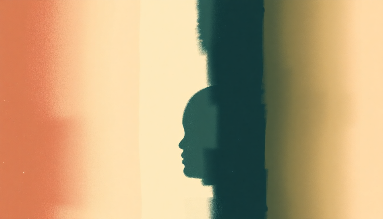 Fan-driven abstract illustration evoking the emotional arc of 10 Steps by Bonobo