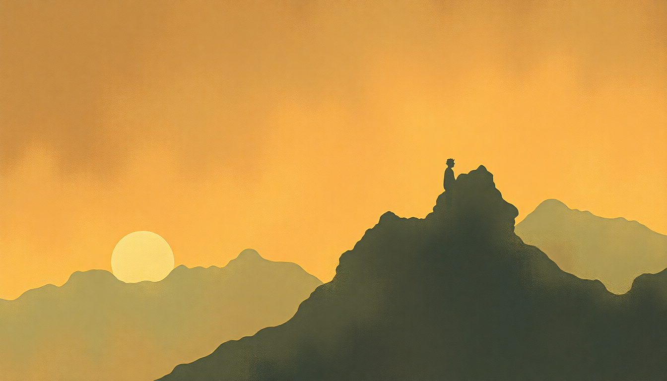 Fan-driven abstract illustration evoking the emotional arc of 2000 Light Years from Home by The Rolling Stones