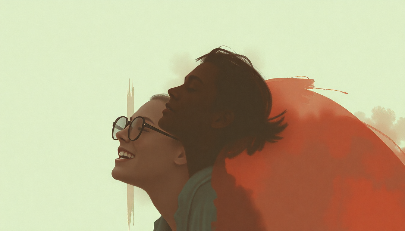 Fan-driven abstract illustration evoking the emotional arc of 3 Freaks by DJ Shadow