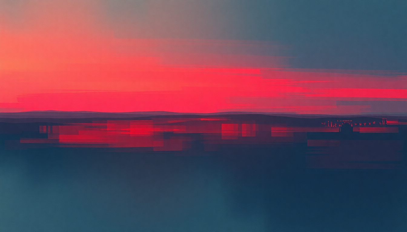 Fan-driven abstract illustration evoking the emotional arc of 4th of July by X