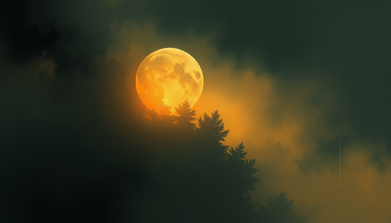 Fan-driven abstract illustration evoking the emotional arc of 5 Minutes Alone by Pantera