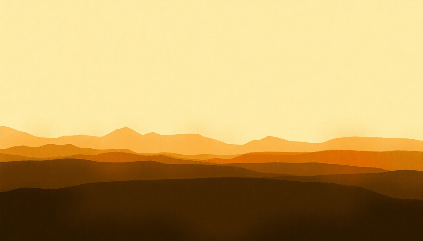 Fan-driven abstract illustration evoking the emotional arc of A Dustland Fairytale by The Killers