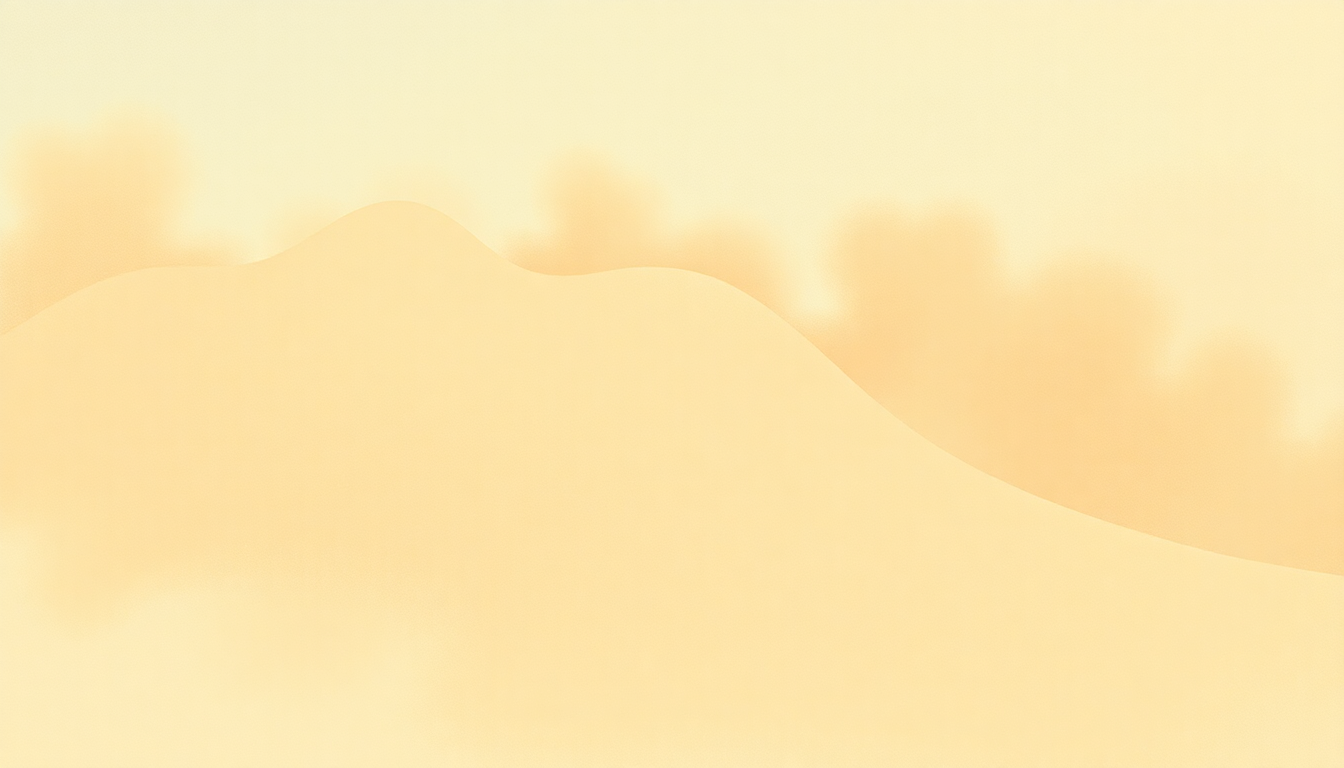 Fan-driven abstract illustration evoking the emotional arc of A Foggy Day by Kenny Burrell