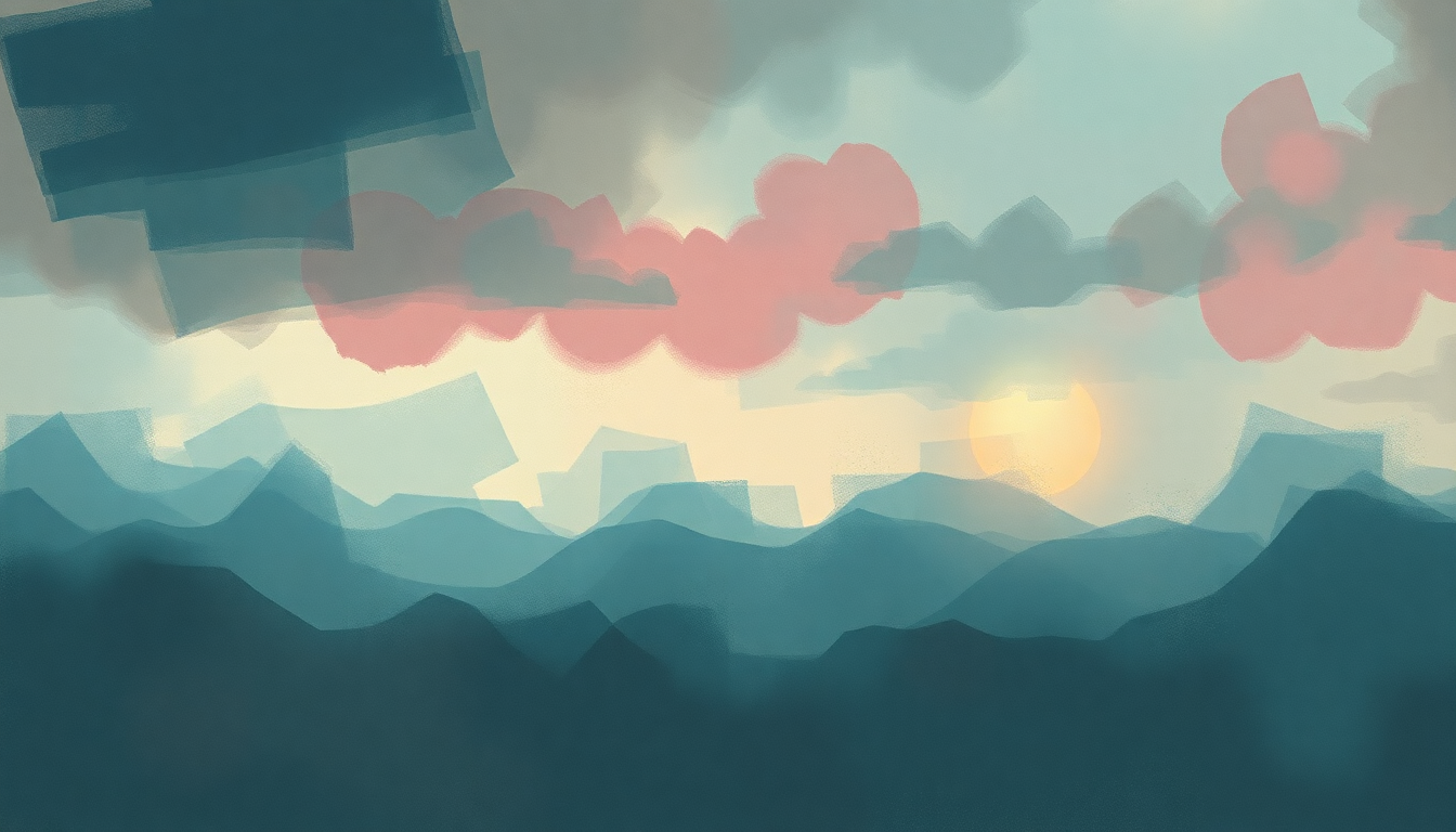 Fan-driven abstract illustration evoking the emotional arc of A Little More for Little You by The Hives