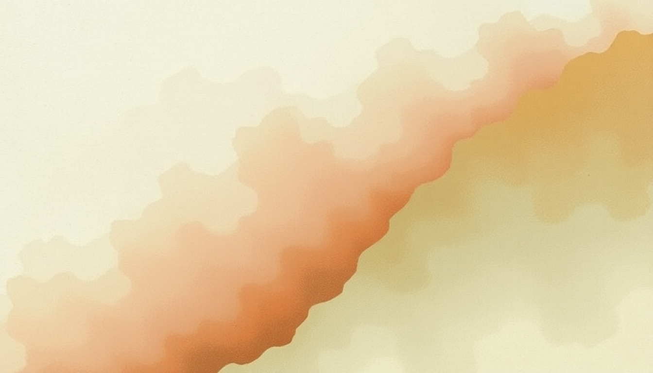 Fan-driven abstract illustration evoking the emotional arc of A Long December by Counting Crows