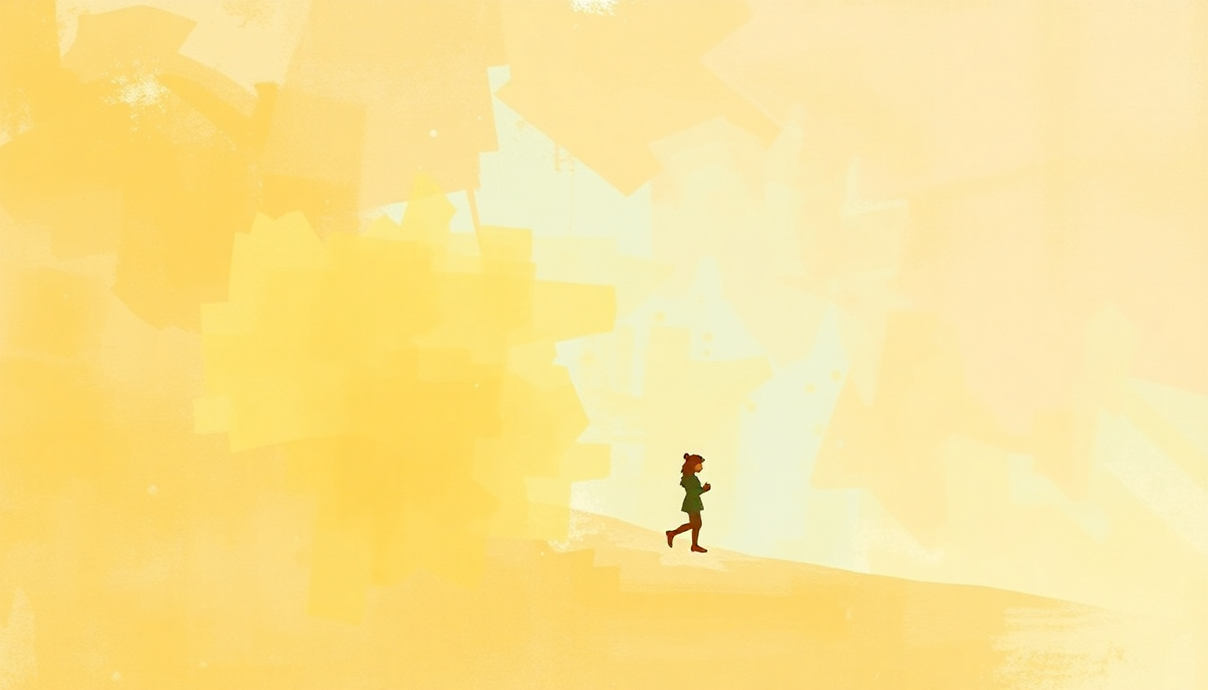 Fan-driven abstract illustration evoking the emotional arc of A Spoonful of Sugar by Disney