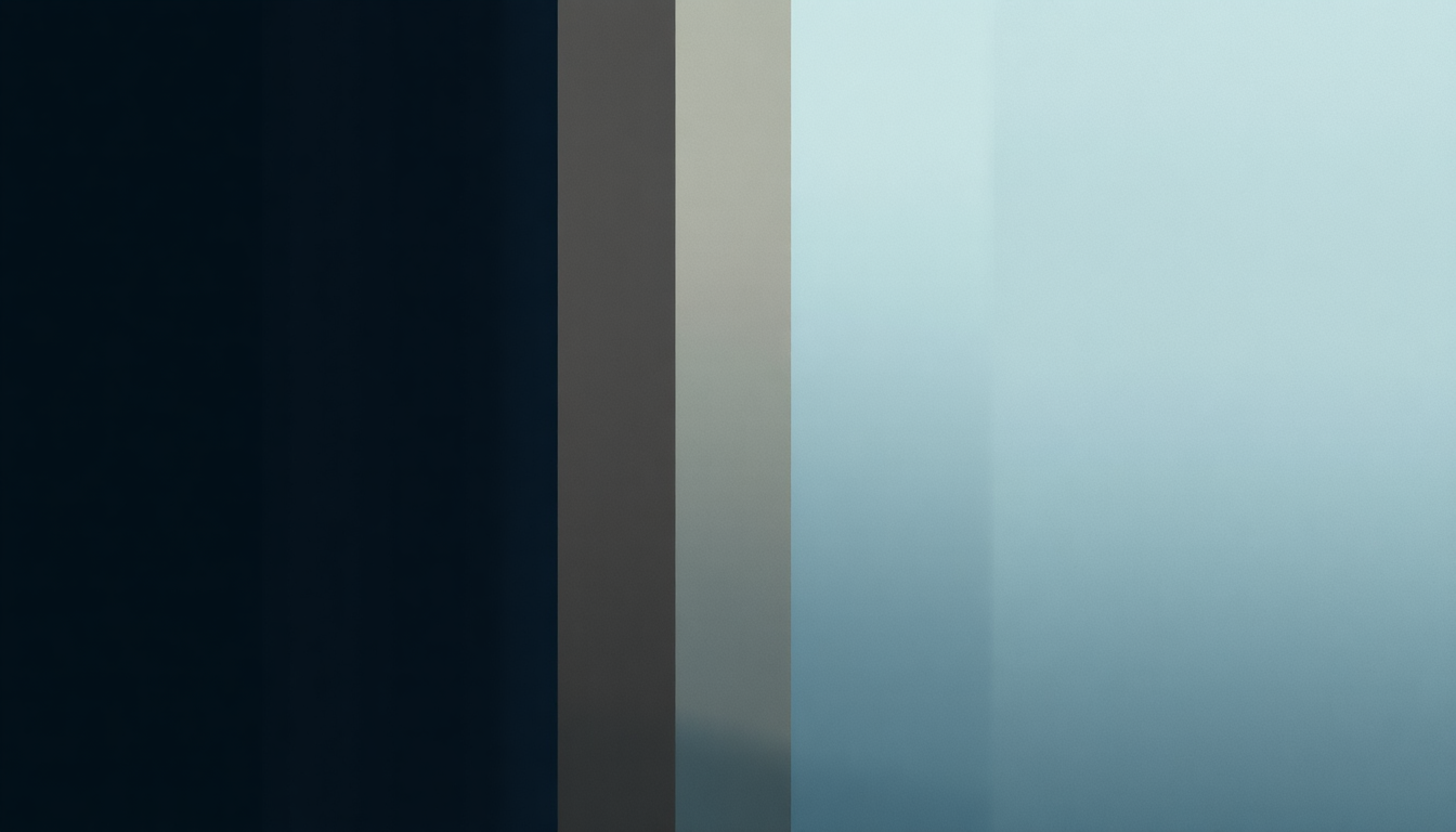 Fan-driven abstract illustration evoking the emotional arc of Abandon Window by Jon Hopkins