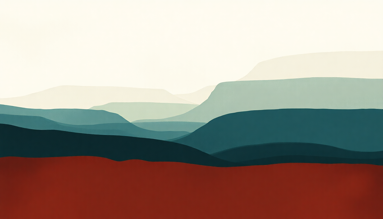 Fan-driven abstract illustration evoking the emotional arc of Academic by New Order