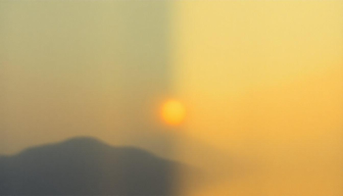 Fan-driven abstract illustration evoking the emotional arc of Advice by Alex G