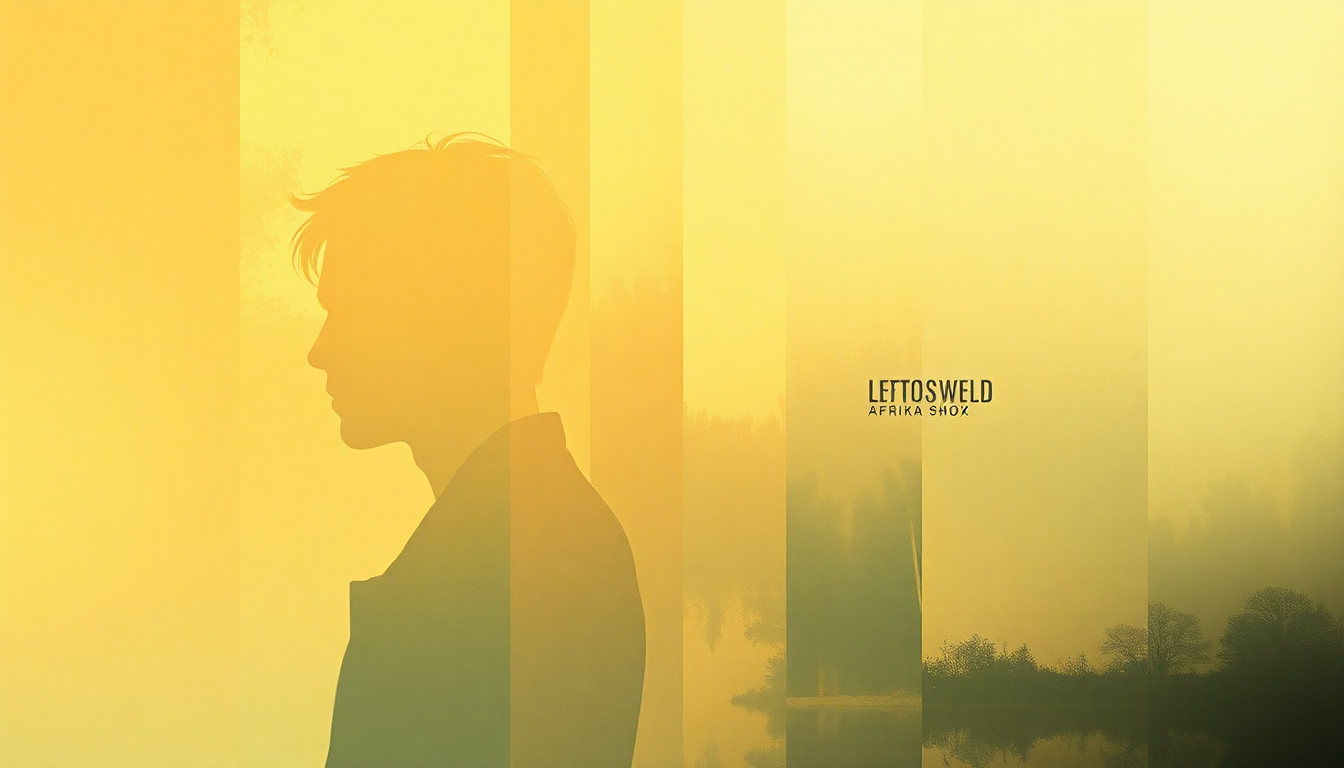 Fan-driven abstract illustration evoking the emotional arc of Afrika Shox by Leftfield