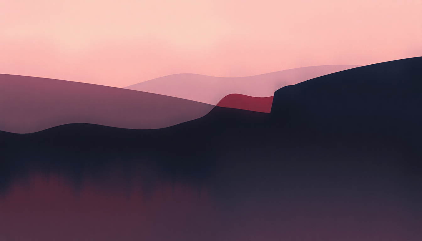 Fan-driven abstract illustration evoking the emotional arc of Ain't Nobody Worryin' by Anthony Hamilton