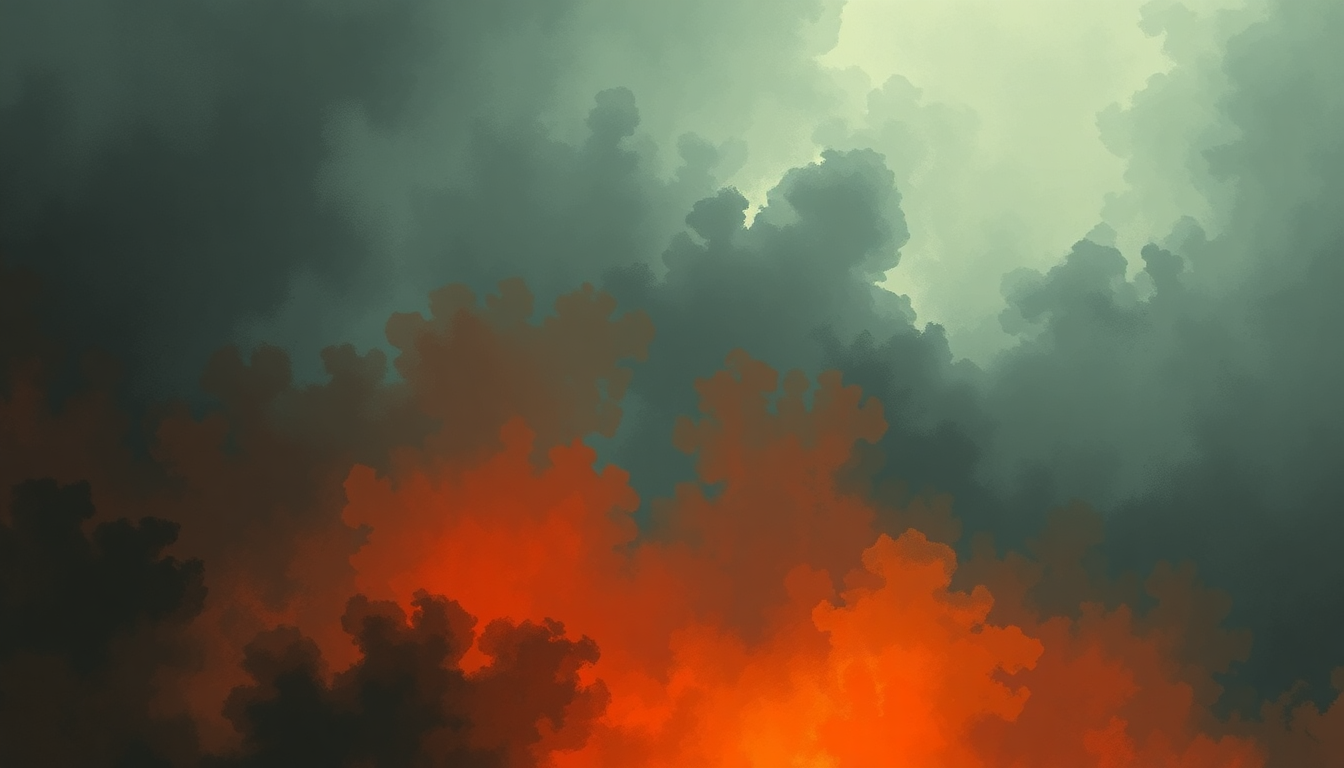 Fan-driven abstract illustration evoking the emotional arc of Alfred's Theme by Eminem