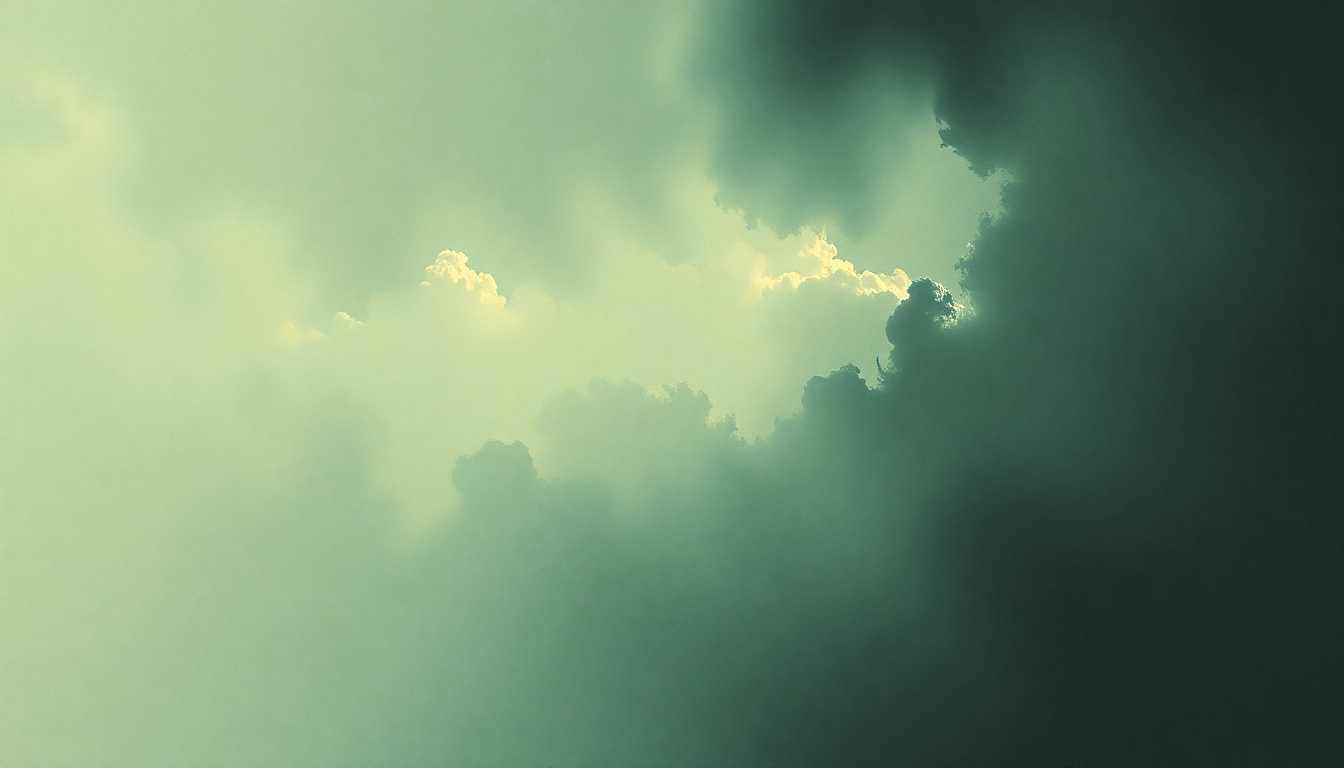 Fan-driven abstract illustration evoking the emotional arc of Alive by Pearl Jam