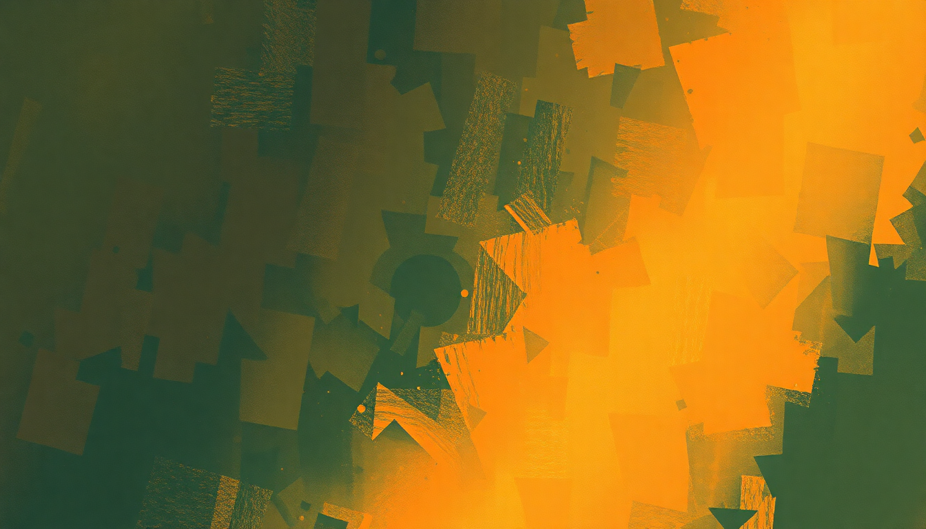 Fan-driven abstract illustration evoking the emotional arc of All Day and All of the Night by The Kinks