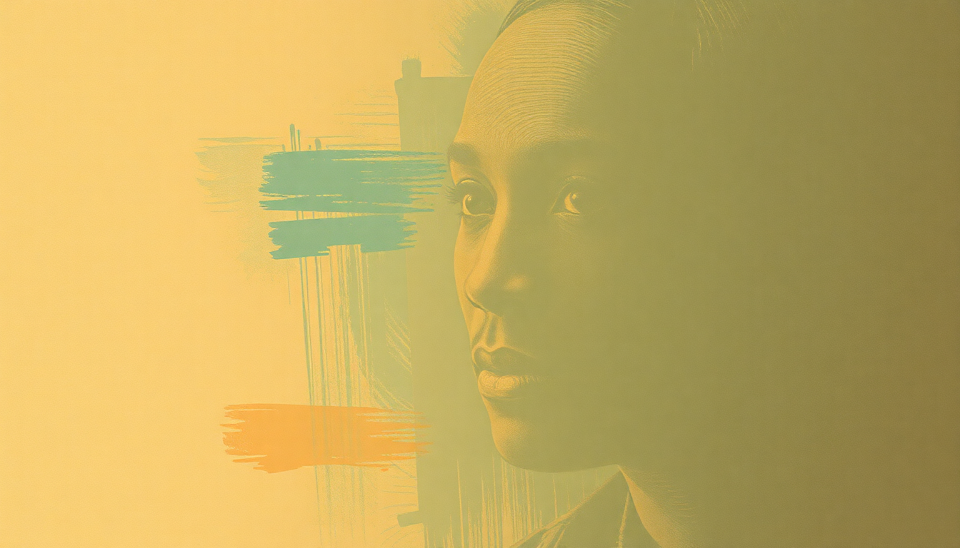 Fan-driven abstract illustration evoking the emotional arc of All I Need by The Temptations