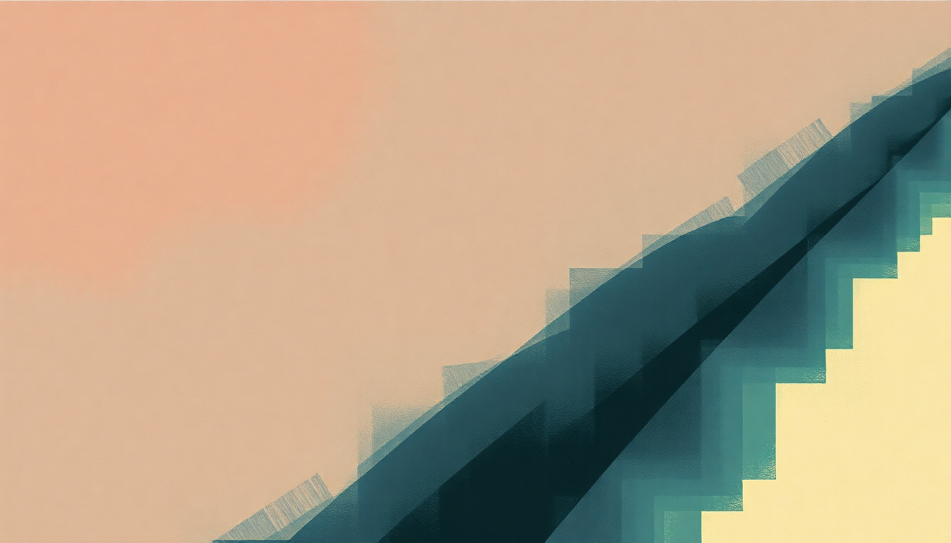 Fan-driven abstract illustration evoking the emotional arc of All of Me by Big Daddy Kane