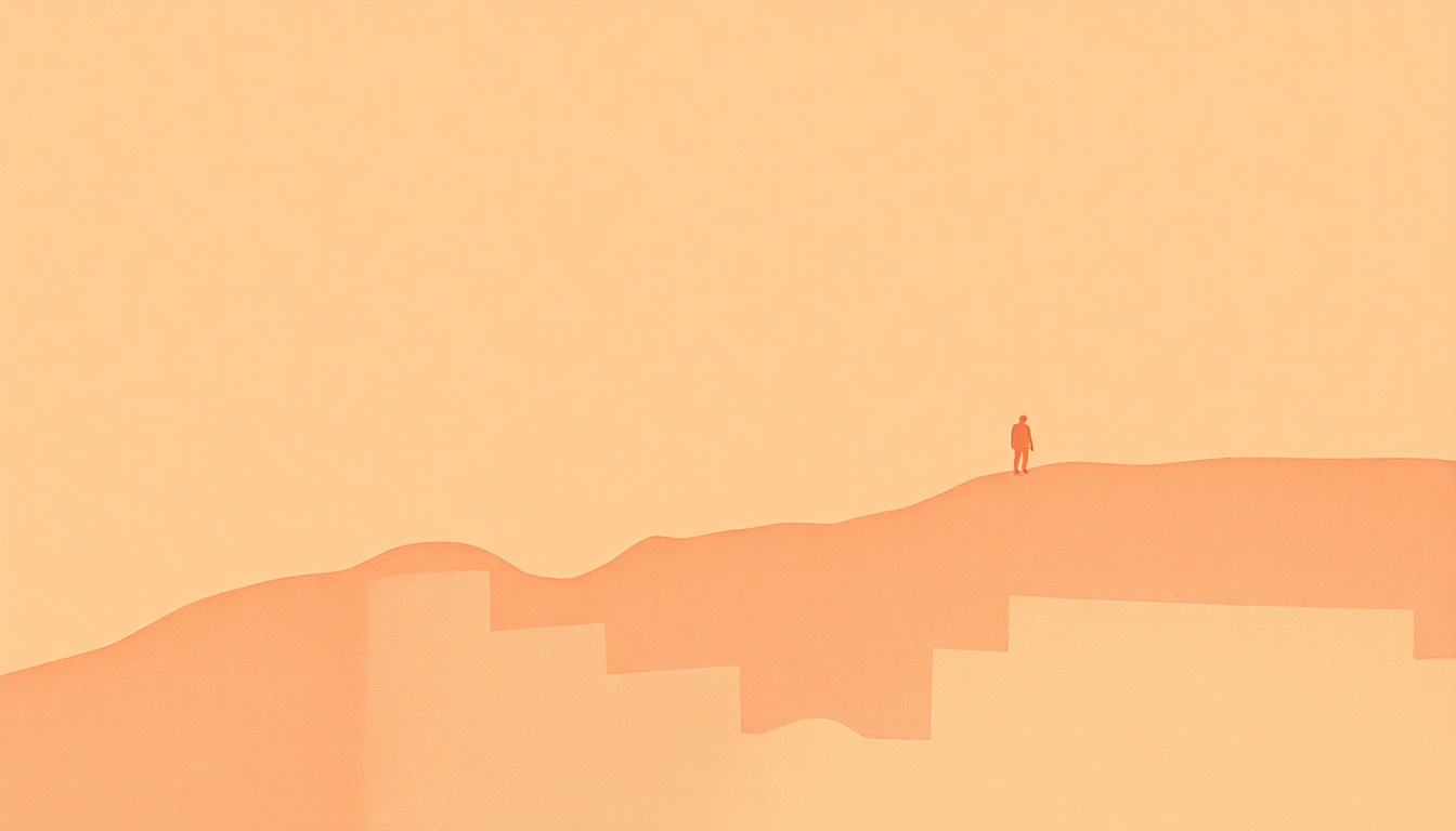 Fan-driven abstract illustration evoking the emotional arc of All the Things You Are by Joe Pass