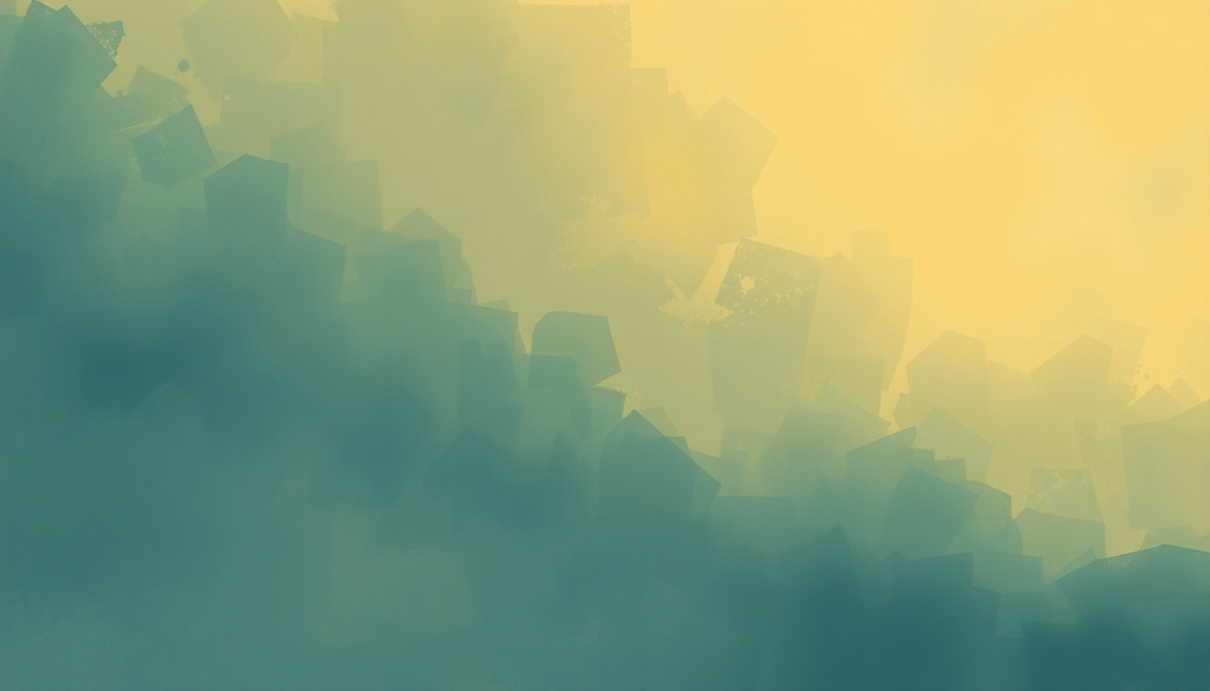 Fan-driven abstract illustration evoking the emotional arc of Almost Blue by Chet Baker