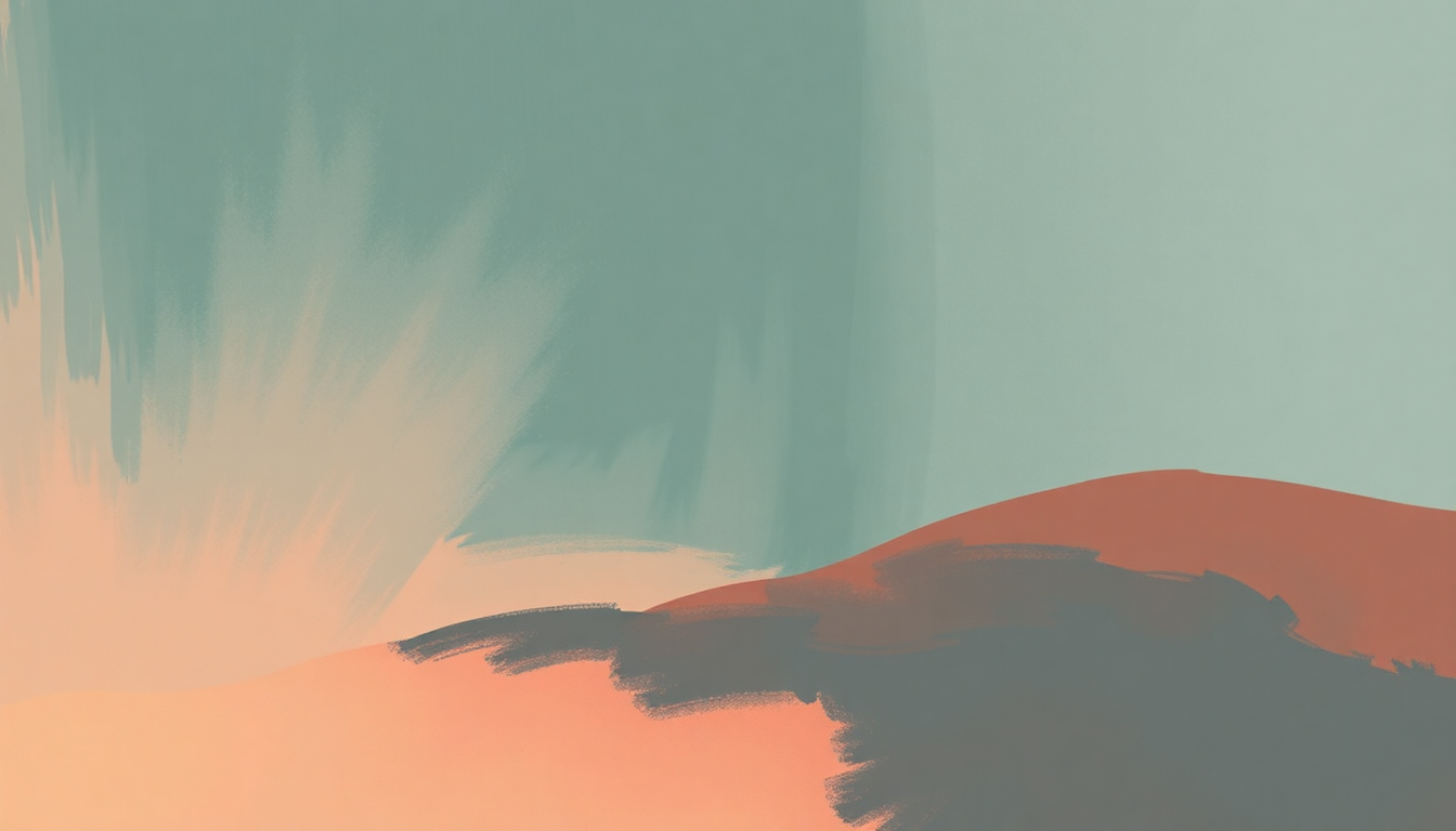 Fan-driven abstract illustration evoking the emotional arc of Alone by Doja Cat