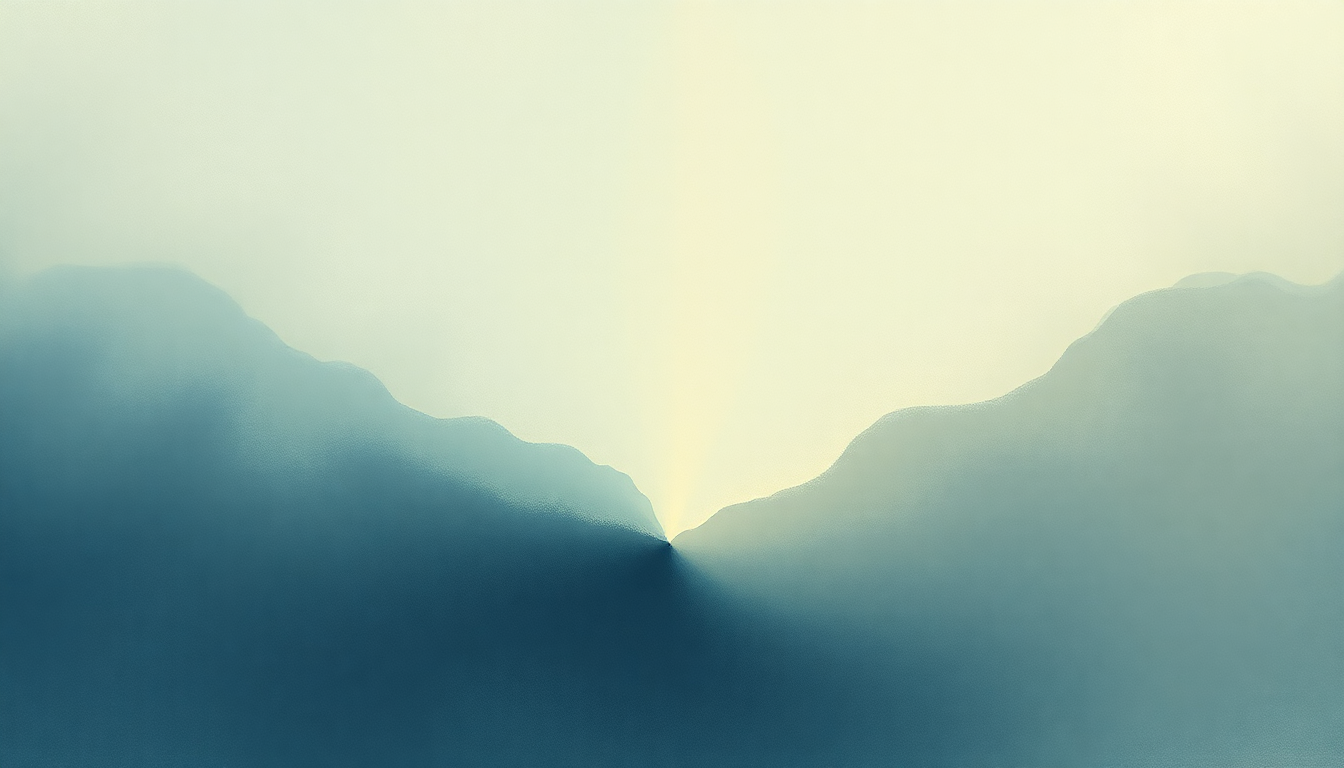 Fan-driven abstract illustration evoking the emotional arc of Always by Daniel Caesar