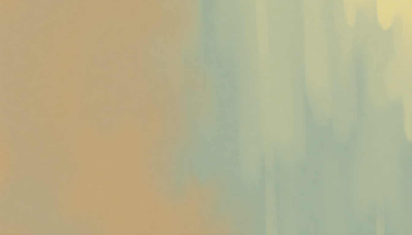 Fan-driven abstract illustration evoking the emotional arc of Am I Blue by Grant Green