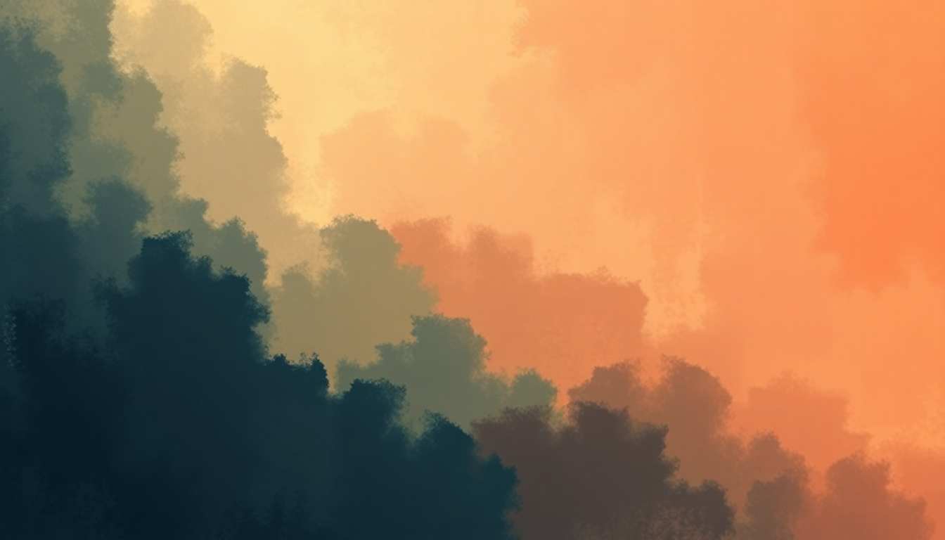 Fan-driven abstract illustration evoking the emotional arc of AMERIICAN REQUIEM by Beyoncé