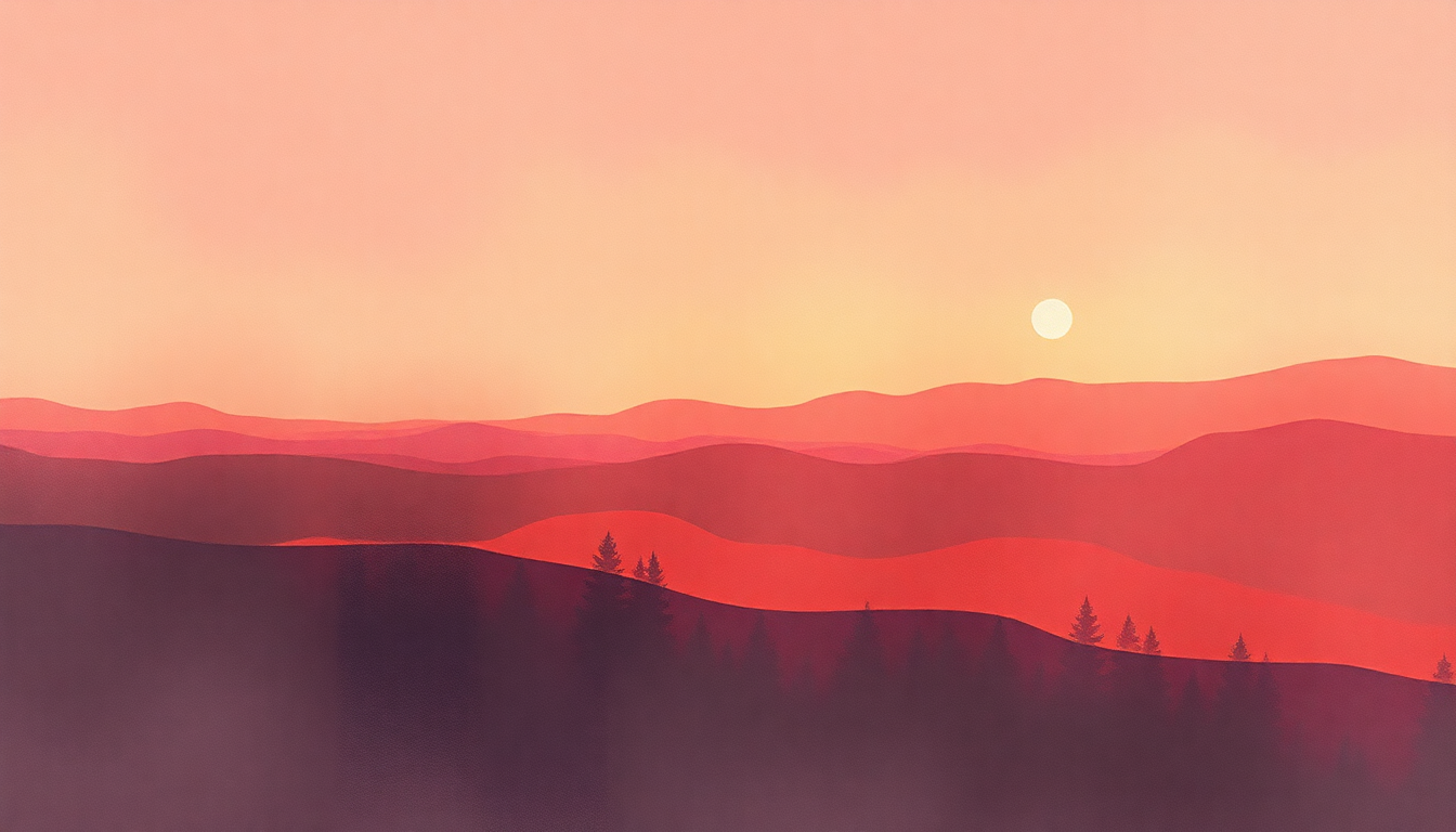 Fan-driven abstract illustration evoking the emotional arc of Amnesia by The Vines