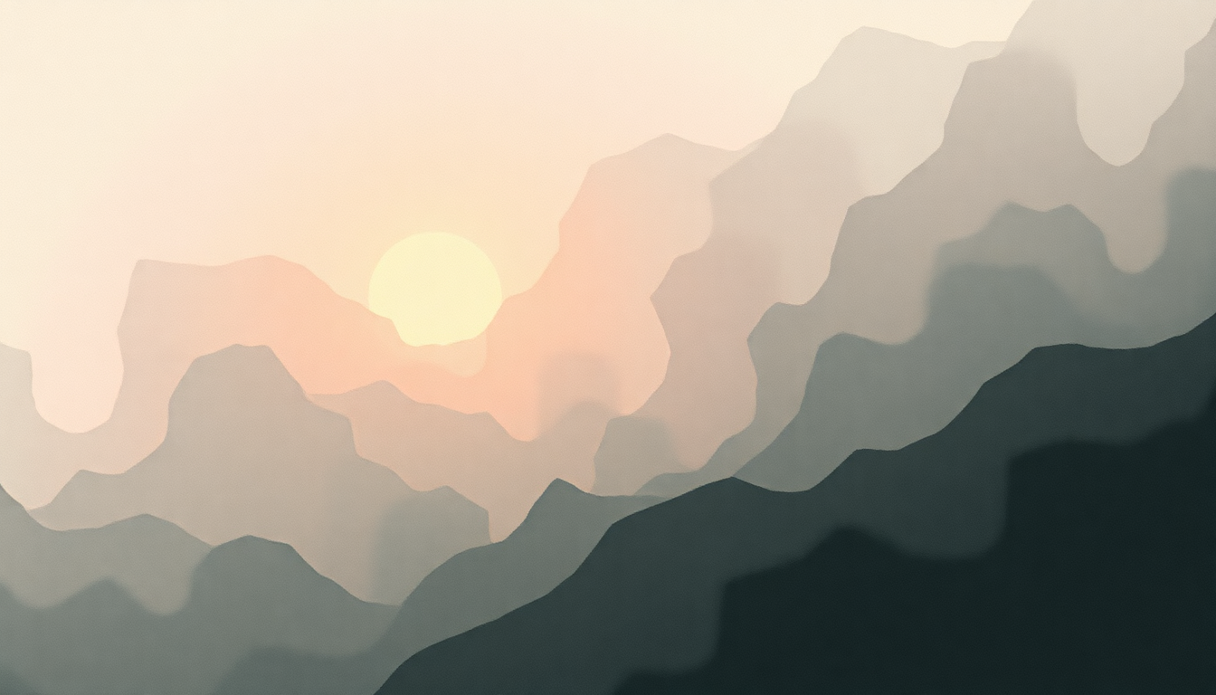 Fan-driven abstract illustration evoking the emotional arc of An Imploded View by Chevelle