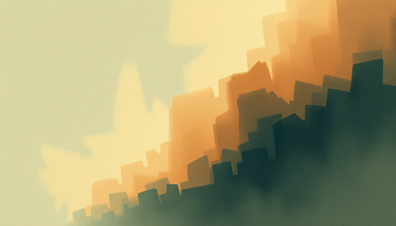 Fan-driven abstract illustration evoking the emotional arc of Anchor by Cave In