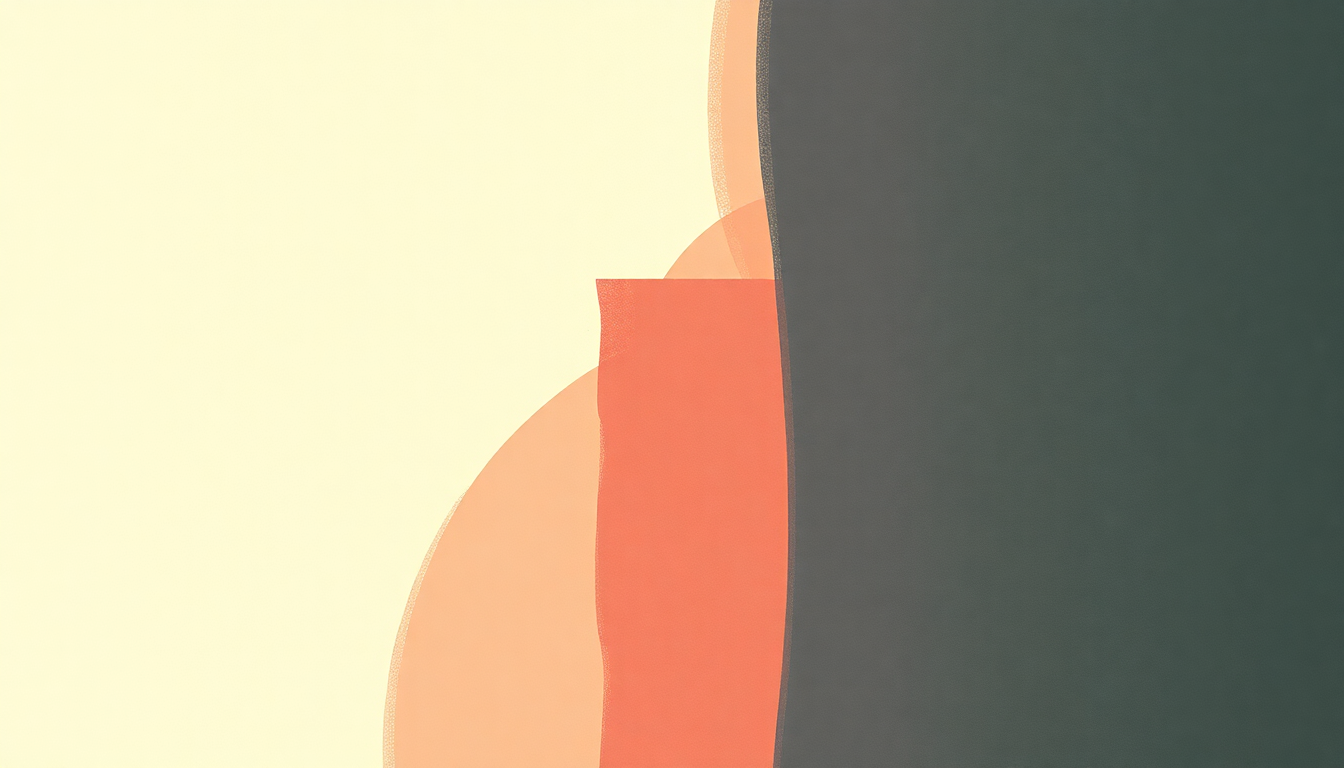 Fan-driven abstract illustration evoking the emotional arc of And I Say by Nicolas Jaar