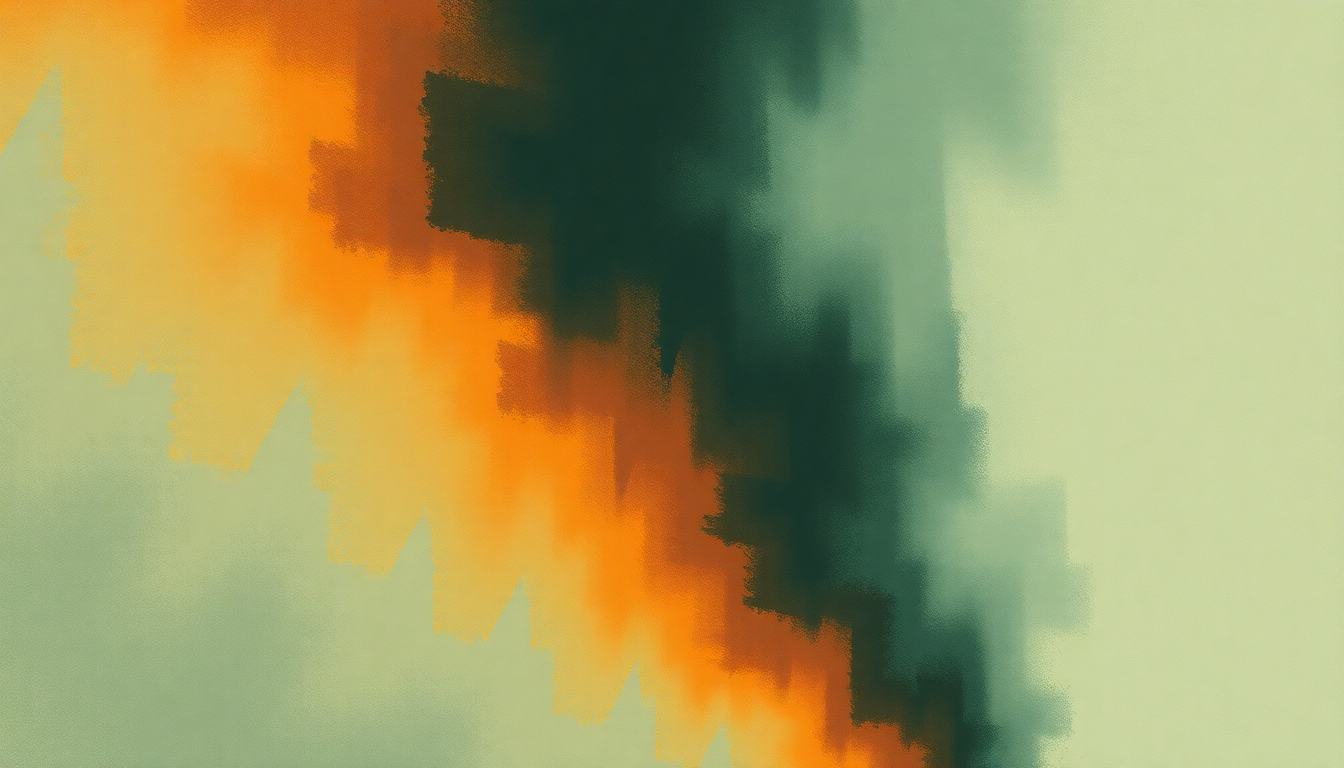 Fan-driven abstract illustration evoking the emotional arc of Angels of the Silences by Counting Crows