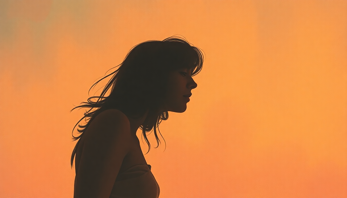 Fan-driven abstract illustration evoking the emotional arc of Angie by The Rolling Stones