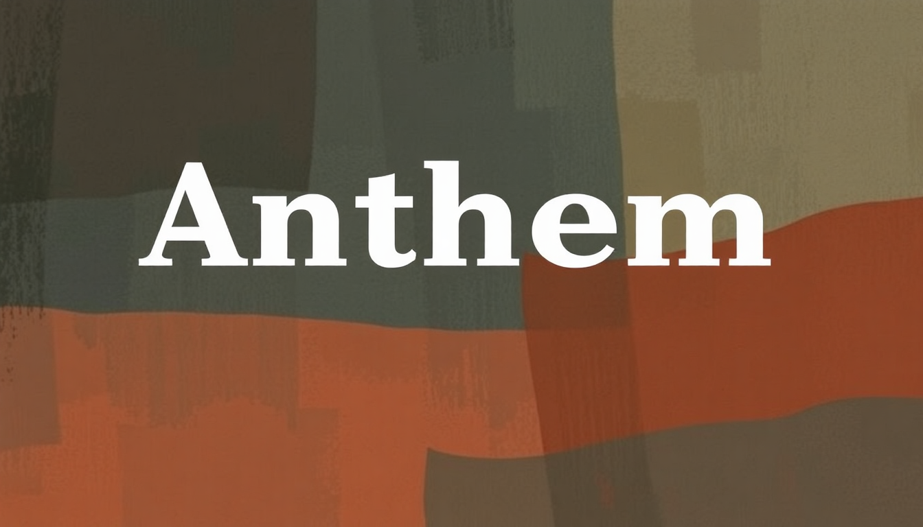 Fan-driven abstract illustration evoking the emotional arc of Anthem by Charles Lloyd