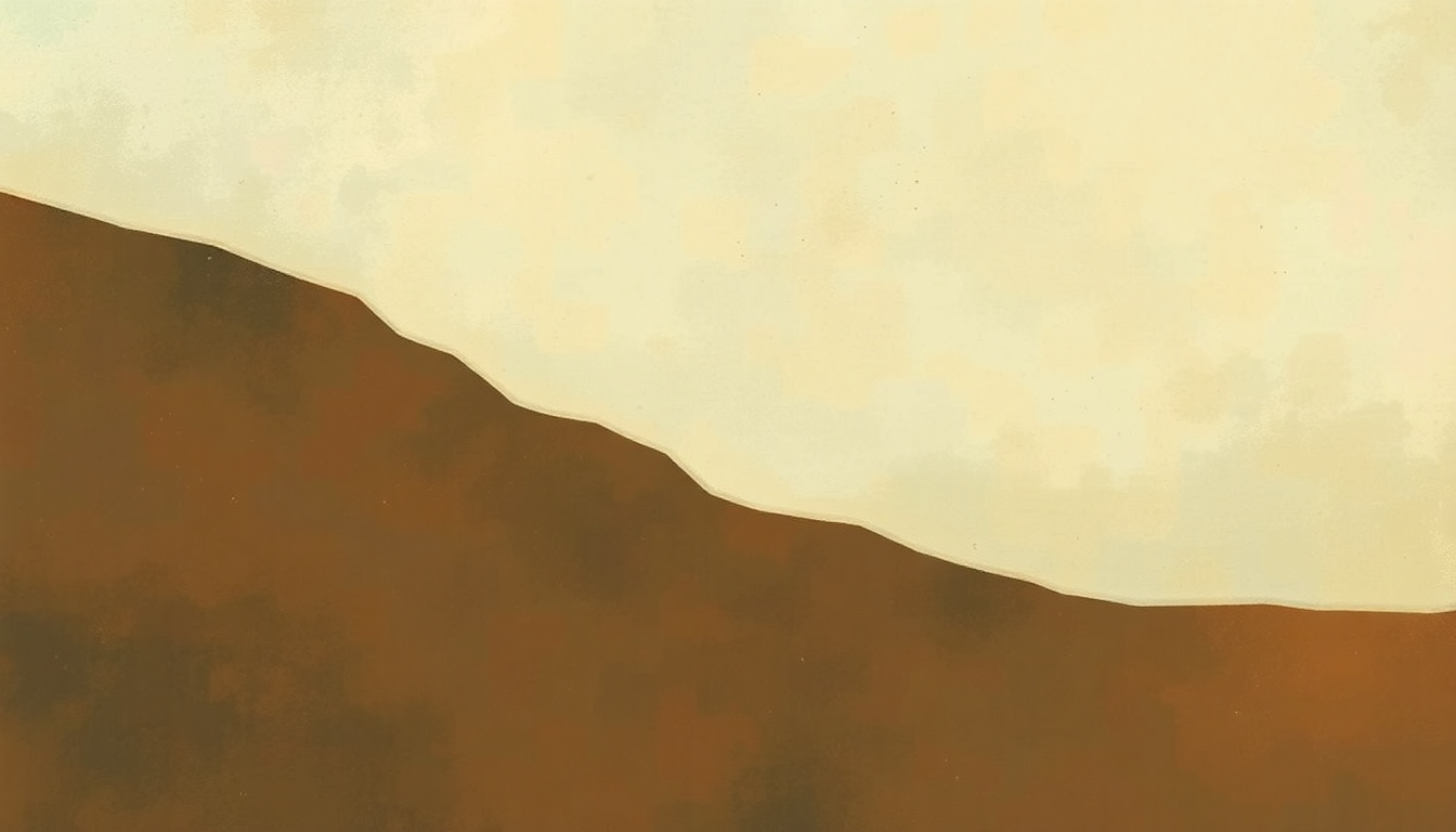 Fan-driven abstract illustration evoking the emotional arc of Apollon Musagète by Igor Stravinsky