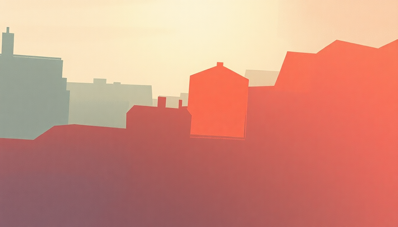 Fan-driven abstract illustration evoking the emotional arc of Archived by Future Sound of London