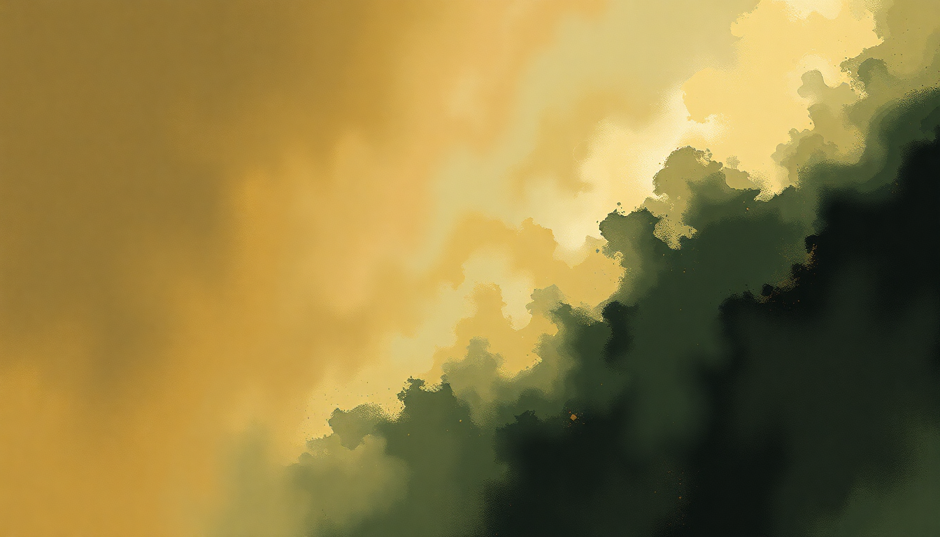 Fan-driven abstract illustration evoking the emotional arc of Are You Ready by AC/DC