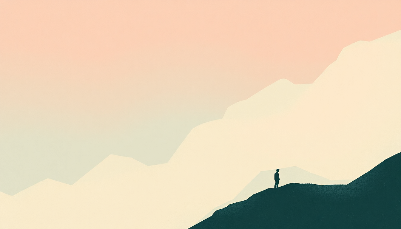 Fan-driven abstract illustration evoking the emotional arc of Asa Branca by Gilberto Gil