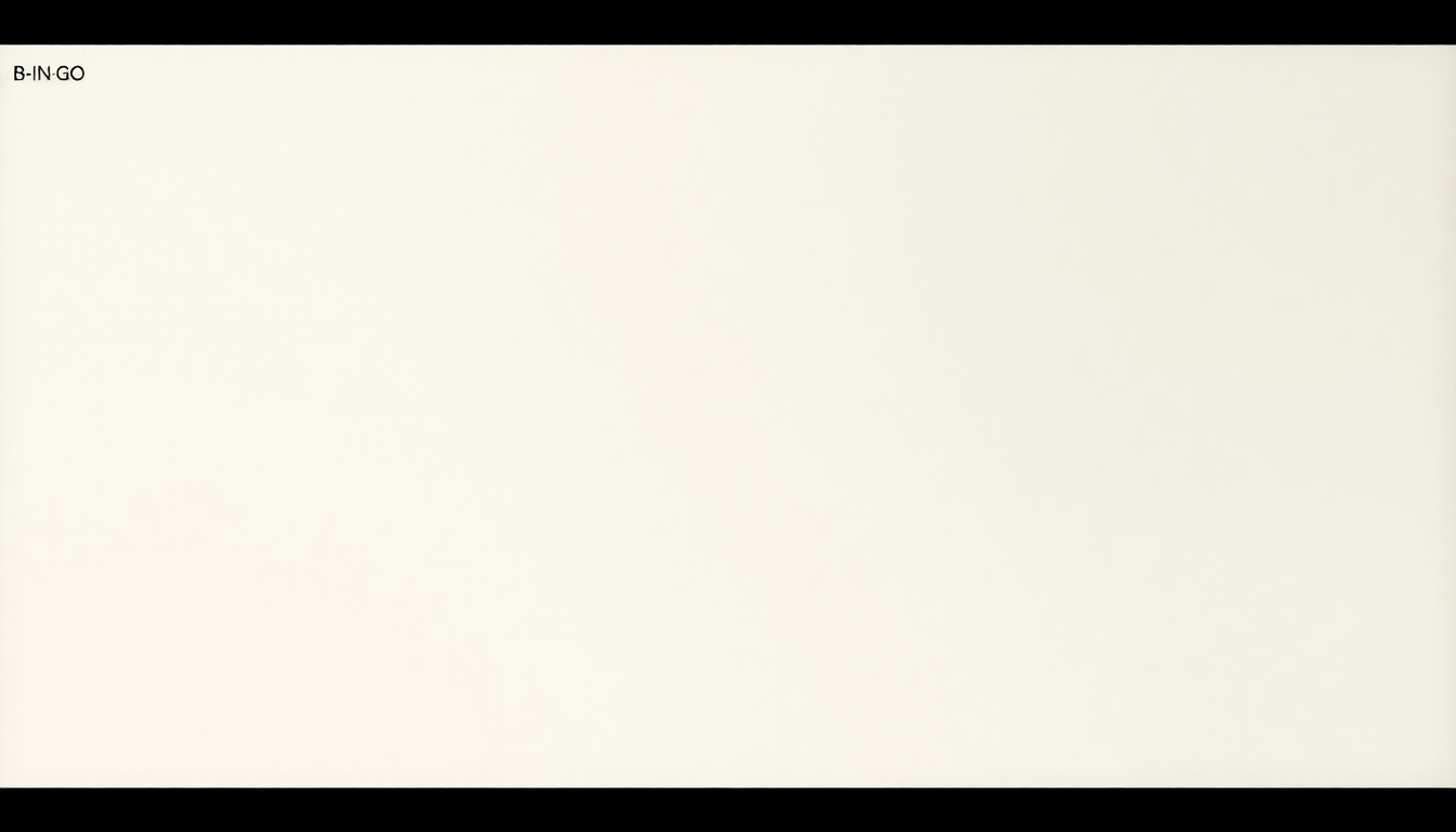 Fan-driven abstract illustration evoking the emotional arc of B-I-N-G-O by Cedarmont Kids