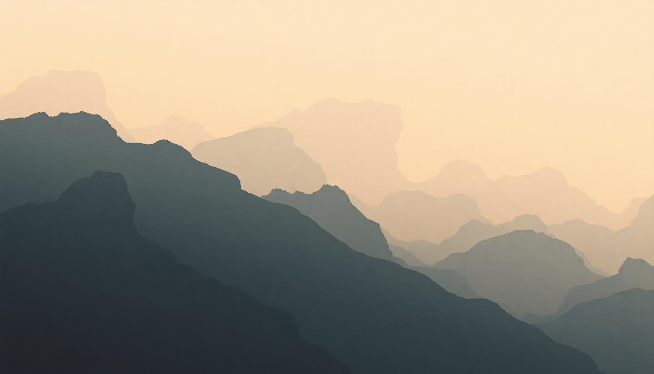 Fan-driven abstract illustration evoking the emotional arc of Babylon by Outkast