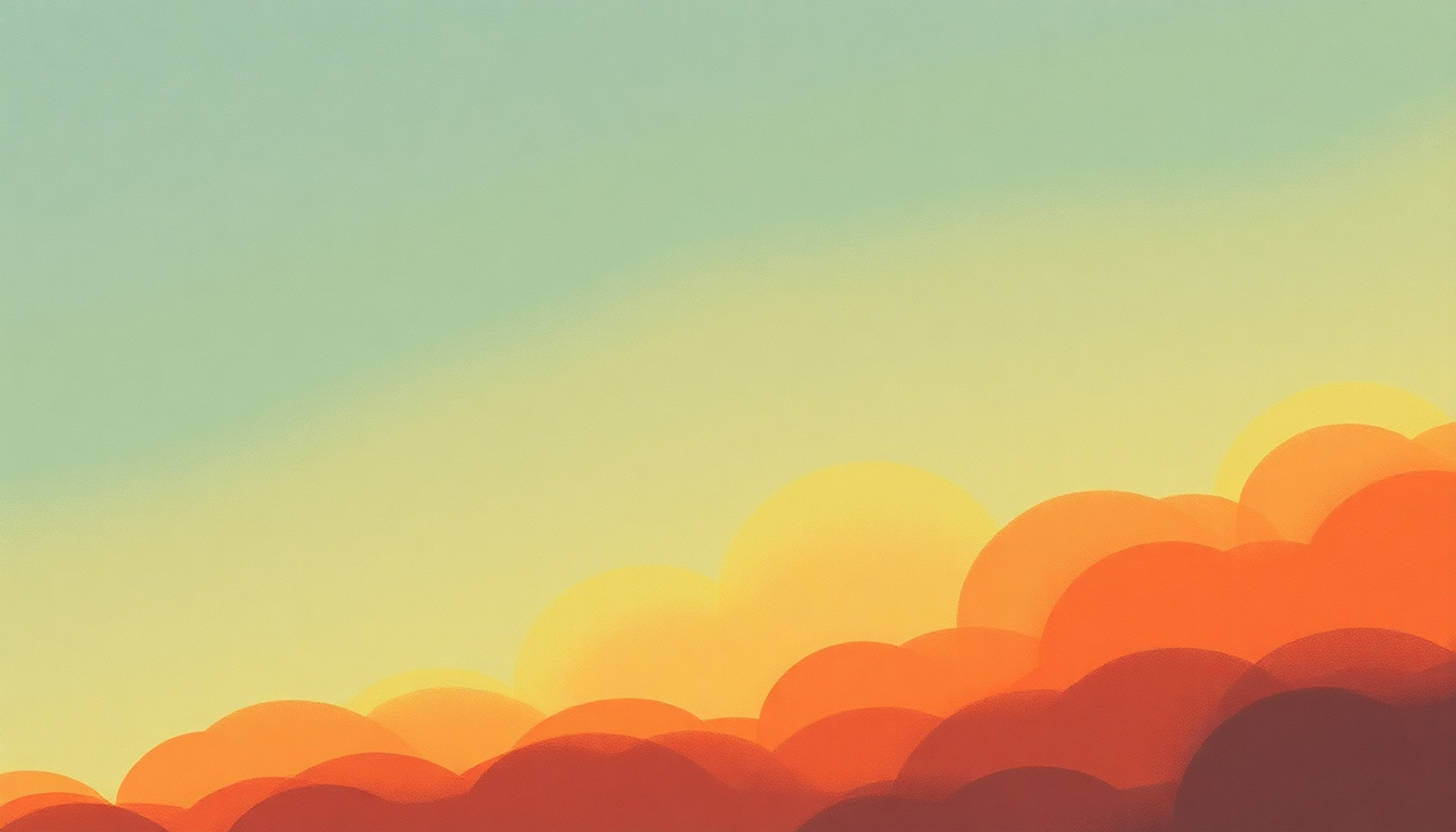 Fan-driven abstract illustration evoking the emotional arc of Baltimore by Randy Newman