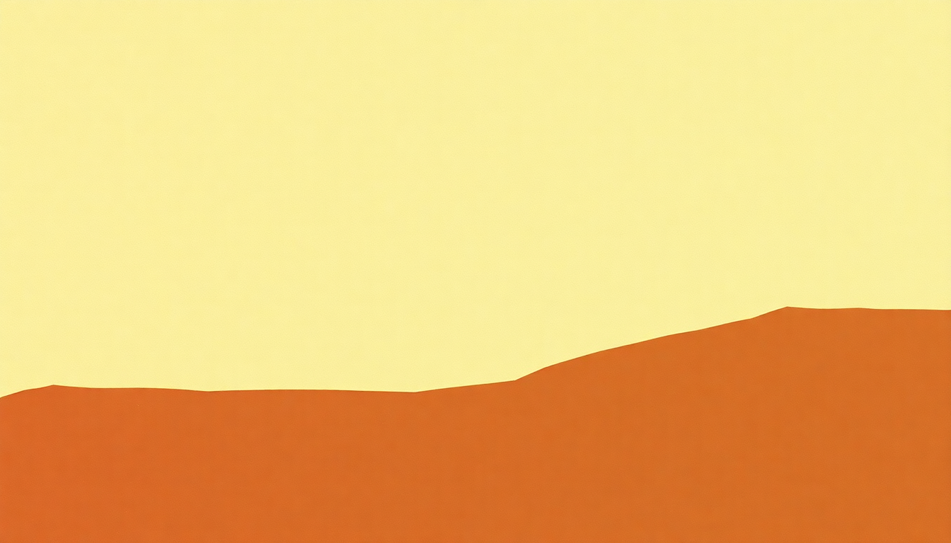 Fan-driven abstract illustration evoking the emotional arc of Banyana by Abdullah Ibrahim