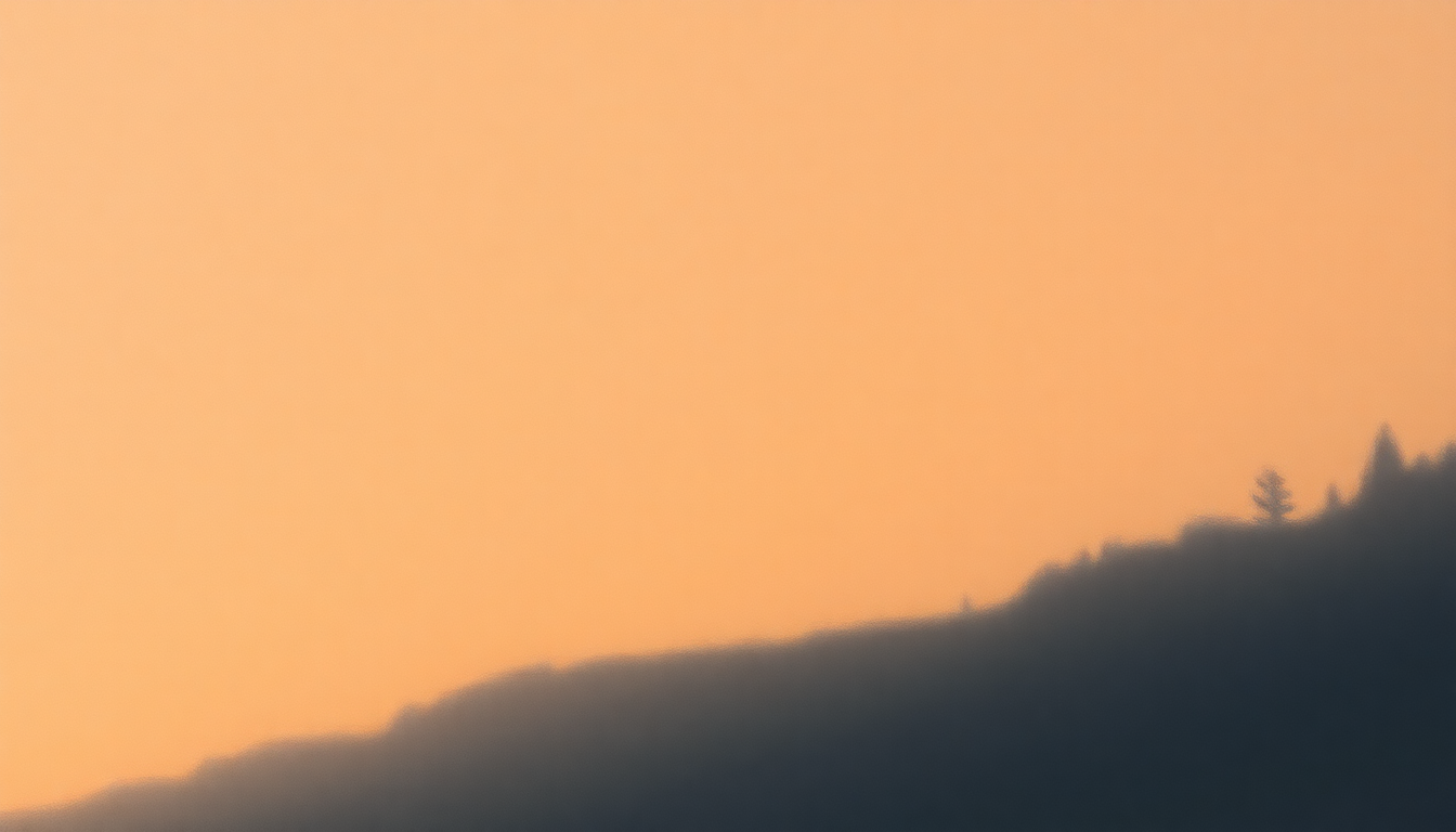 Fan-driven abstract illustration evoking the emotional arc of Beautiful by Gordon Lightfoot