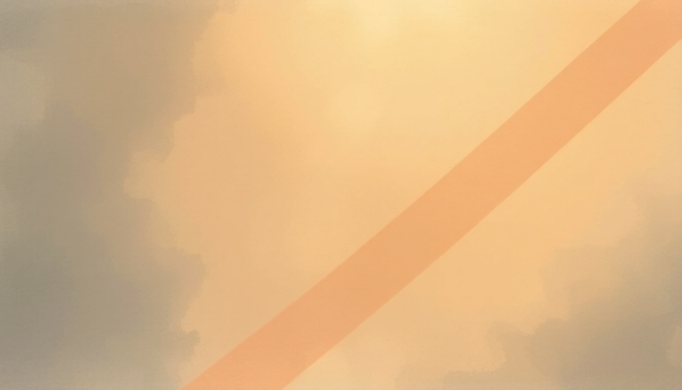 Fan-driven abstract illustration evoking the emotional arc of Beautiful by Moby