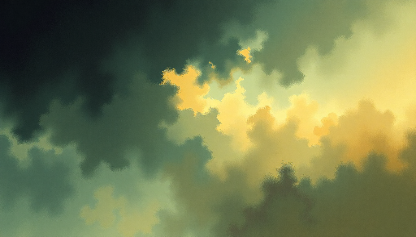 Fan-driven abstract illustration evoking the emotional arc of Betcha Thought We Couldn't Do It by Gentle Giant