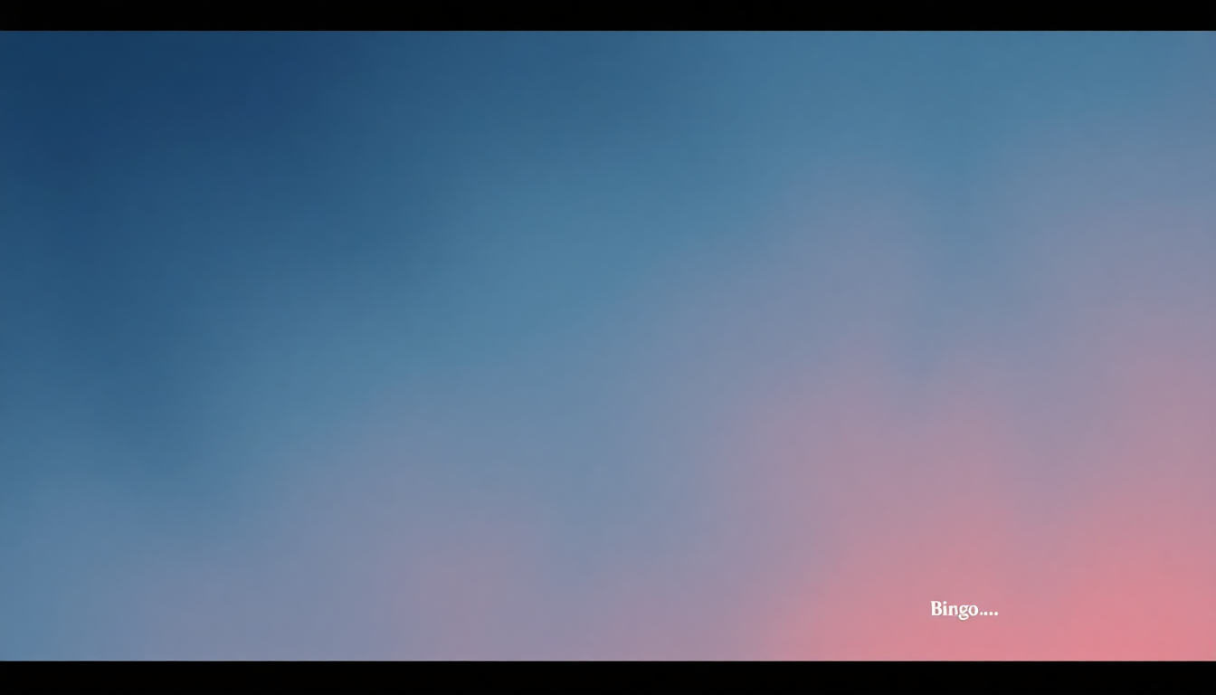 Fan-driven abstract illustration evoking the emotional arc of Bingo by Traditional