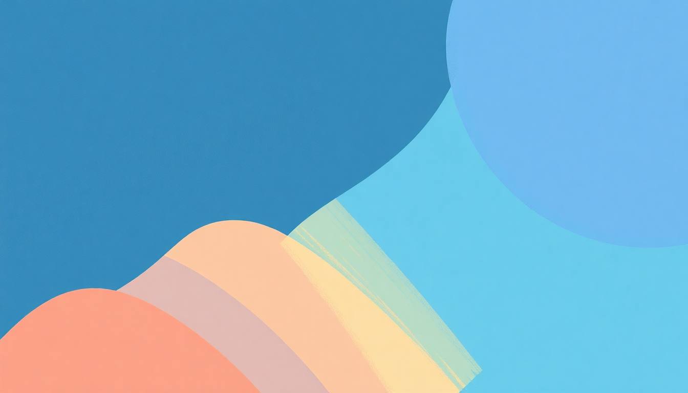 Fan-driven abstract illustration evoking the emotional arc of Birthday by Disclosure