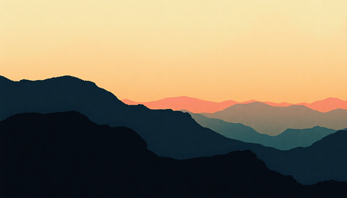 Fan-driven abstract illustration evoking the emotional arc of Black Friday by Steely Dan