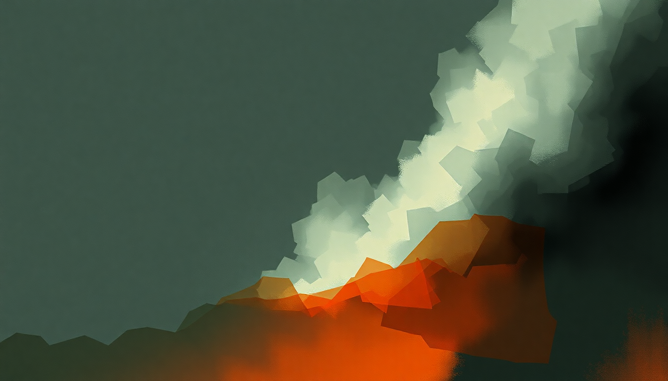 Fan-driven abstract illustration evoking the emotional arc of Black Swan by Thom Yorke